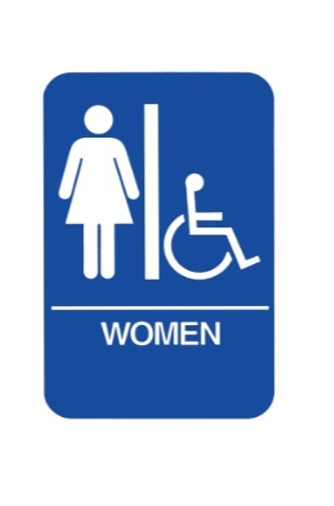 HS 9070 05 - ADA Sign with Braille Translation